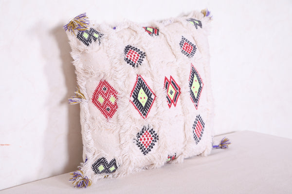 kilim Moroccan pillow 17.3 INCHES X 19.6 INCHES