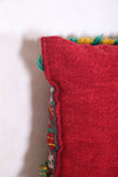 Vintage moroccan pillow 17.3 INCHES X 17.7 INCHES