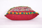 Vintage moroccan pillow 17.3 INCHES X 17.7 INCHES