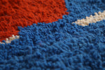 Beautful berber azilal moroccan rug - 4.9 FT X 8 FT