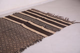 Hallway handwoven berber Moroccan rug - 4.3 FT X 9.8 FT