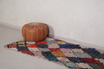 Small runner handmade berber rug - 3 FT X 6.6 FT