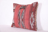 kilim moroccan pillow 16.9 INCHES X 18.8 INCHES