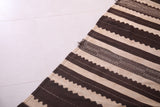 Long moroccan kilim 4.8 FT X 12.8 FT