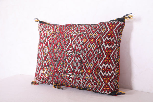 Vintage Moroccan pillow 17.3 INCHES X 22.4 INCHES