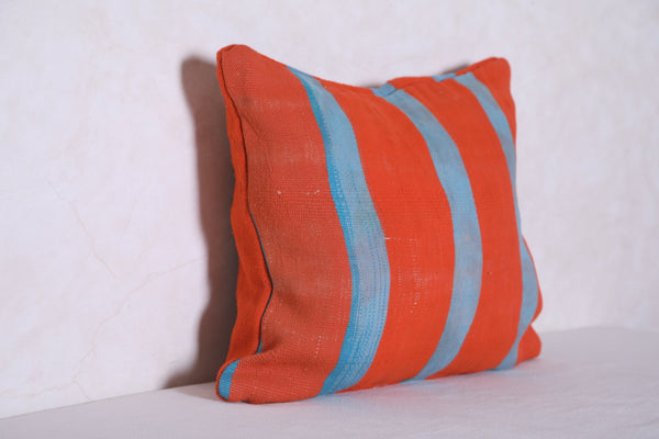 Moroccan handmade kilim pillow 15.3 INCHES X 18.8 INCHES