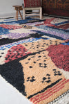 Custom azilal carpet, berber handmade rug