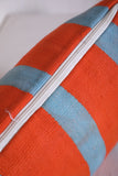 Moroccan handmade kilim pillow 15.3 INCHES X 18.8 INCHES