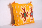 Moroccan handmade kilim pillow  11.4 INCHES X 13.3 INCHES