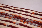 Beautiful flatwoven moroccan berber rug - 3.1 FT X 6.4 FT