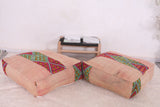 Moroccan handmade handmade rug berber pouf