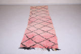 Vintage handmade runner rug 2.9 FT X 9.8 FT
