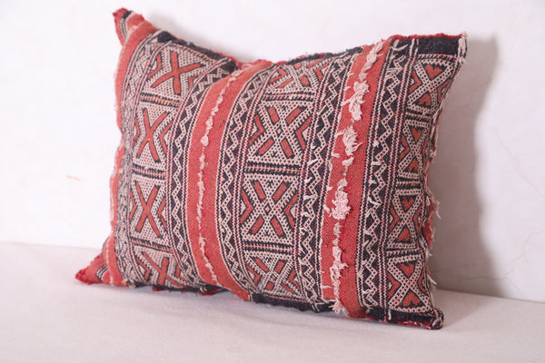 Striped moroccan pillow 14.9 INCHES X 19.6 INCHES