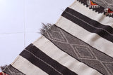 Vintage moroccan handwoven kilim  4.8 FT X 12 FT