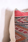 Moroccan handmade kilim pillow 15.3 INCHES X 23.2 INCHES