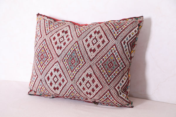 moroccan pillow 16.5 INCHES X 20.4 INCHES