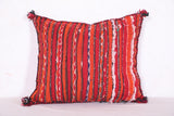 Striped moroccan pillow 15.7 INCHES X 18.5 INCHES
