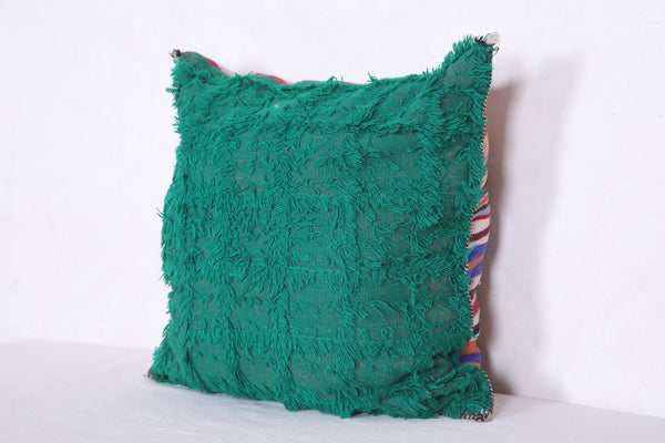 Moroccan handmade kilim pillow 17.3 INCHES X 17.3 INCHES