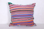 Moroccan handmade kilim pillow 17.3 INCHES X 17.3 INCHES