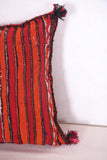 Striped moroccan pillow 15.7 INCHES X 18.5 INCHES