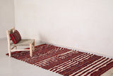 Berber Moroccan rug 5 FT X 8.4 FT