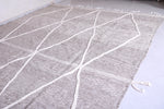 Gray Beni Ourain carpet - Handmade Moroccan rug - Custom Rug