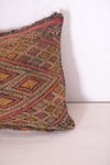 Striped moroccan pillow  13.3 INCHES X 26.7 INCHES