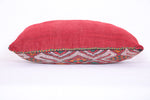 Moroccan handmade kilim pillow 16.5 INCHES X 9.8 INCHES