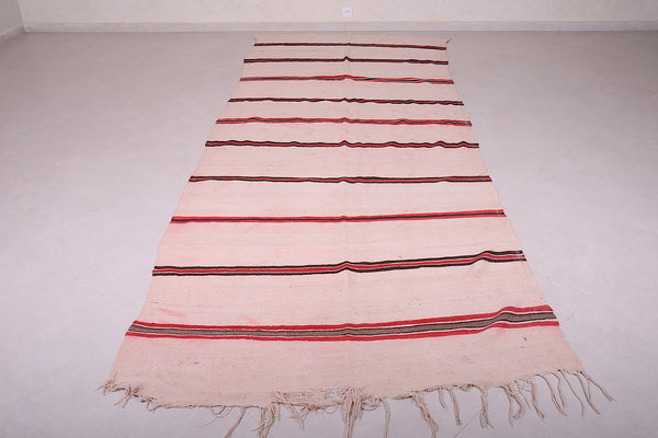 Flatwoven Berber Moroccan Rug - 4.9 FT X 12.9 FT