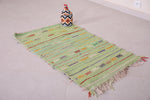 Hand woven moroccan rug 2.2 FT X 3.7 FT