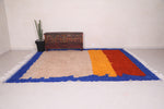 Wool colorful berber moroccan rug - 7.8 FT X 10 FT