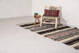 Vintage Moroccan rug 4.7 FT X 11.2 FT