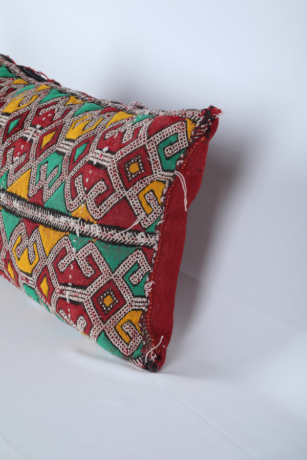 kilim moroccan pillow 13.3 INCHES X 24.4 INCHES