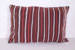 Moroccan handmade kilim pillow 13.7 INCHES X 19.2 INCHES