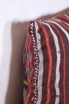 Moroccan handmade kilim pillow 13.7 INCHES X 19.2 INCHES