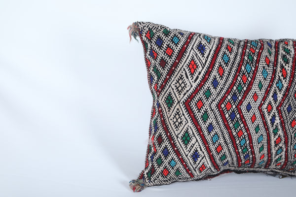 kilim Moroccan pillow 16.9 INCHES X 22.8 INCHES