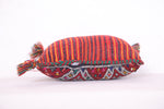 Striped moroccan pillow 15.7 INCHES X 15.7 INCHES