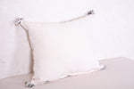 Vintage moroccan pillow 16.9 INCHES X 19.2 INCHES
