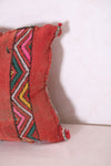 Striped moroccan pillow 14.9 INCHES X 16.5 INCHES