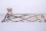 Handwoven Moroccan Rug 3.1 x 6.1 ft | Geometric Artisan Design