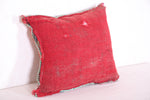 Striped moroccan pillow 14.9 INCHES X 16.5 INCHES