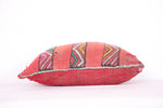 Striped moroccan pillow 14.9 INCHES X 16.5 INCHES