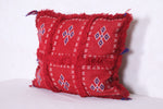 Moroccan handmade kilim pillow 16.9 INCHES X 19.6 INCHES