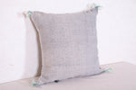 Striped moroccan pillow 18.1 INCHES X 18.5 INCHES