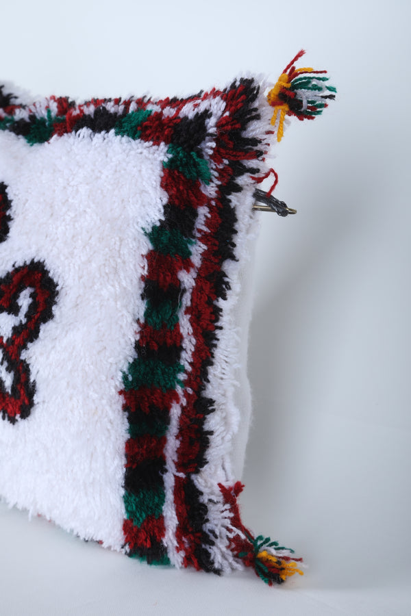 moroccan pillow 12.5 INCHES X 15.3 INCHES
