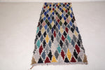 Runner handmade Berber Moroccan rug -  3.2 FT X 8.8 FT