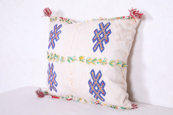 Moroccan handmade kilim pillow 18.5 INCHES X 19.6 INCHES
