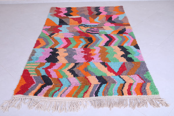 Handmade Moroccan rug – 5 x 8.3 Feet
