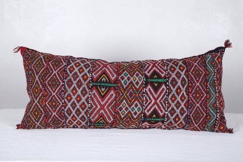 kilim moroccan pillow 14.1 INCHES X 31.4 INCHES