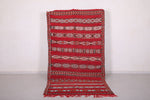 Vintage Moroccan rug 4.9 FT X 9.8 FT